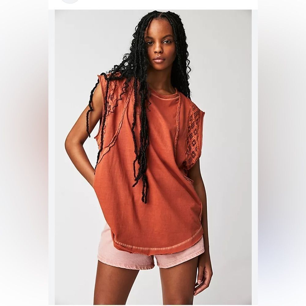 Free People Table for Two Tee size Small